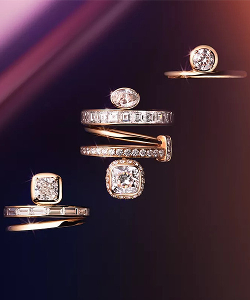 다이아몬드 예물 링