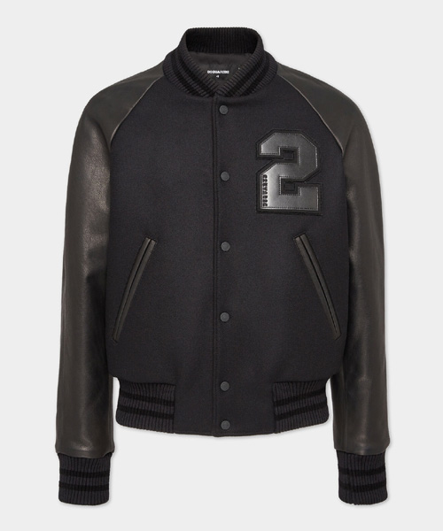 넘버 패치 봄버 재킷