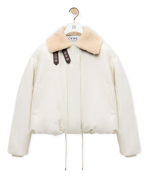 테크니컬 코튼 혼방 퍼퍼 재킷