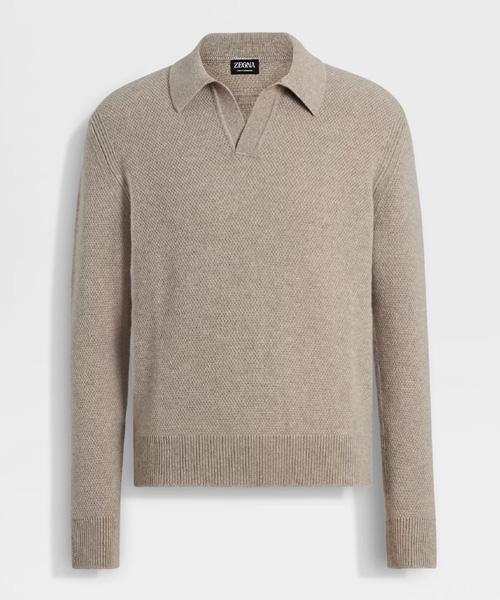 오아시 캐시미어 폴로 셔츠