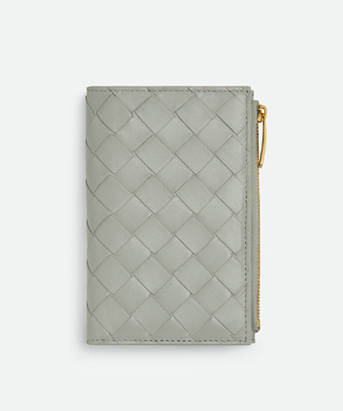미디엄 인트레치아토 폴더형 지갑