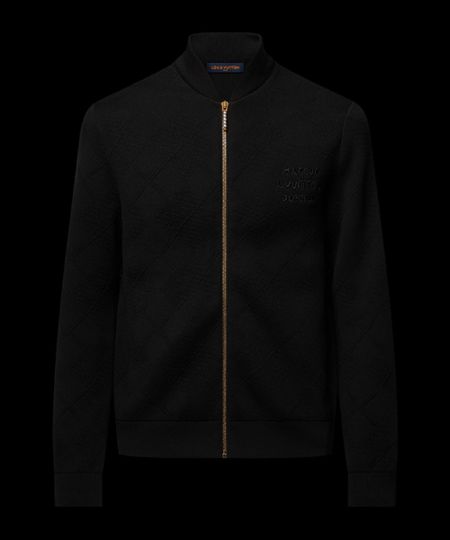 텍스처드 니트 울 블렌드 블루종