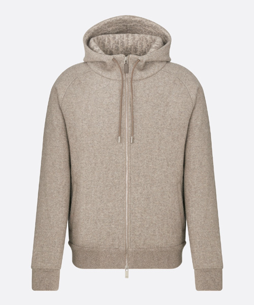 디올 아이콘 후드 트랙 재킷