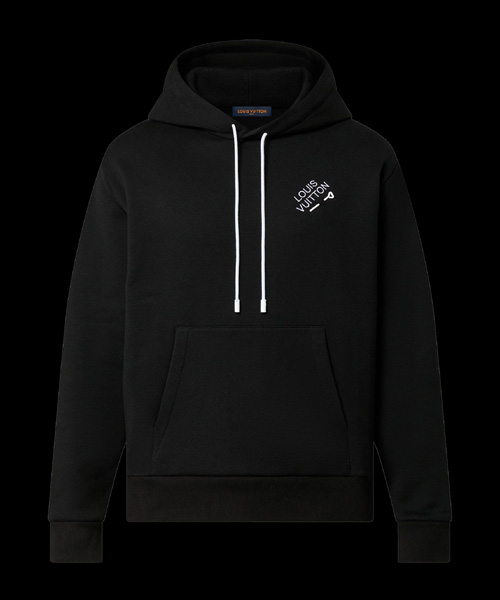 엠브로이더드 코튼 후디 스웨트셔츠