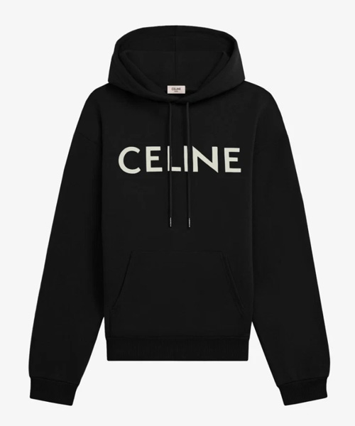 코튼 플리스 루즈 후드