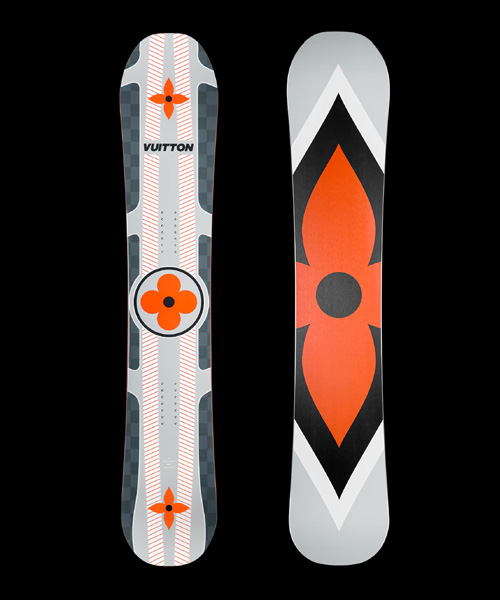 로고 프린트 멀티 컬러 스노우보드