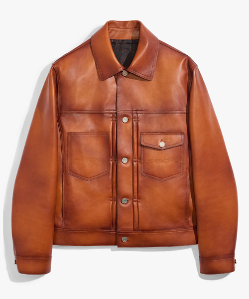 파티나 데님 재킷