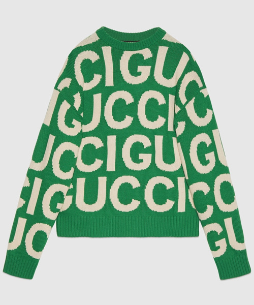 인타르시아 울 스웨터