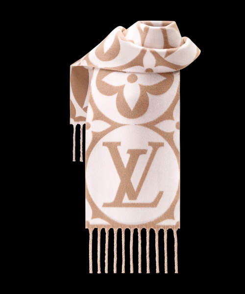 LV 메달리언 스카프