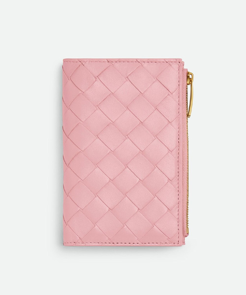 미디엄 인트레치아토 폴더형 지갑