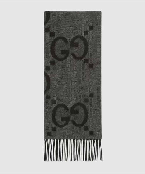 GG 캐시미어 자카드 스카프