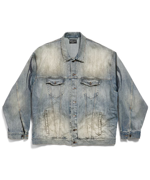 Y2K 오버사이즈 재킷 라이트 블루