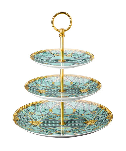 라 스칼라 델 팔라초 3단 케이크 스탠드