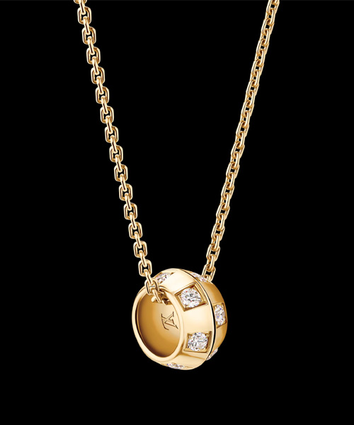 르 다미에 드 루이비통 펜던트