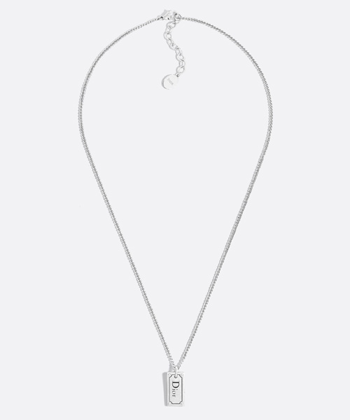 CD 플레이트 펜던트 네크리스