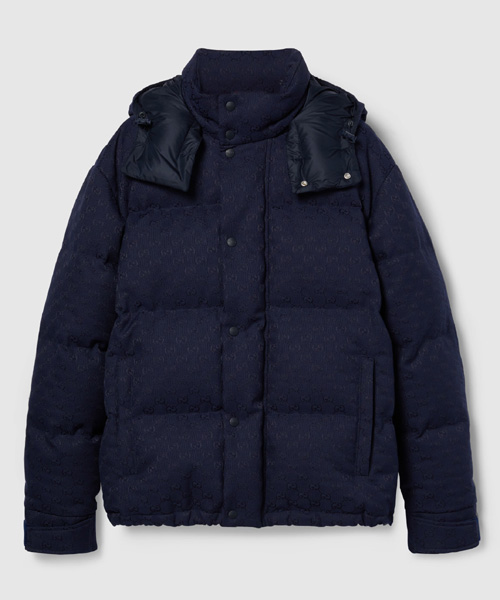 GG 캔버스 다운 재킷