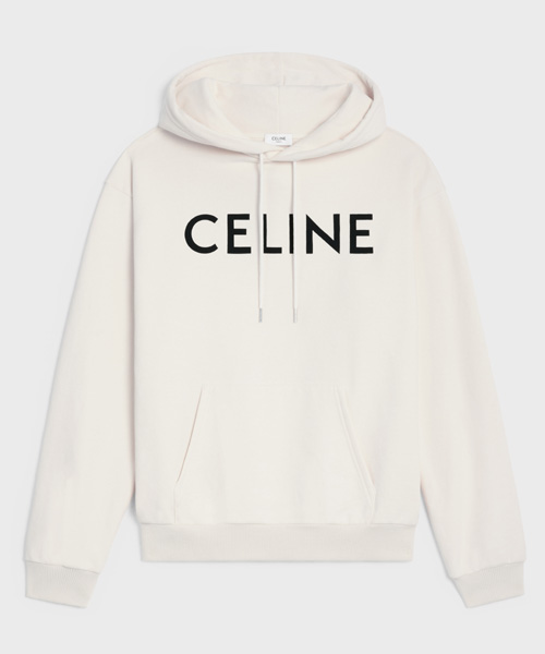 코튼 플리스 루즈 후드