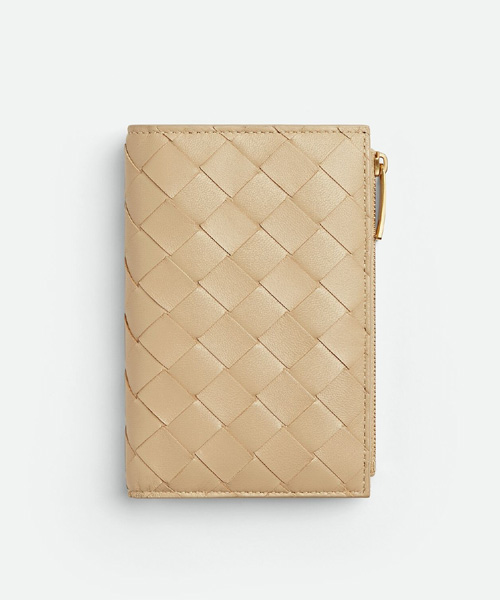 미디엄 인트레치아토 폴더형 지갑