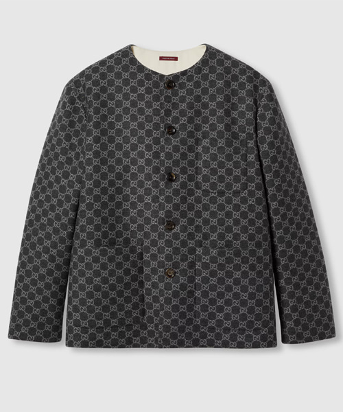 GG 울 플란넬 자켓