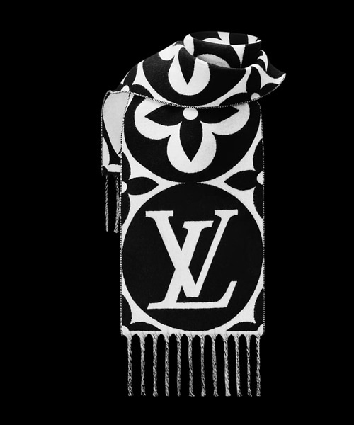 LV 메달리언 스카프