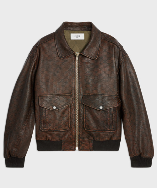 에비에이터 블루종 자켓