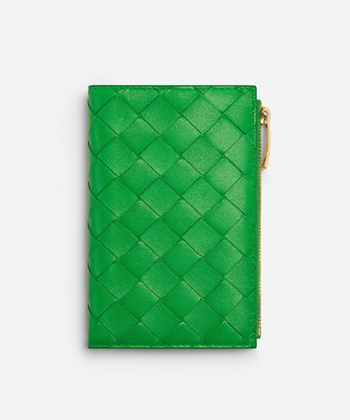 미디엄 인트레치아토 폴더형 지갑