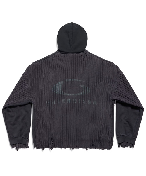 패치 집업 후디