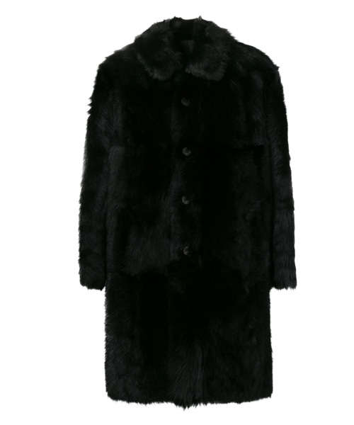 리버시블 FAUX 퍼 코트