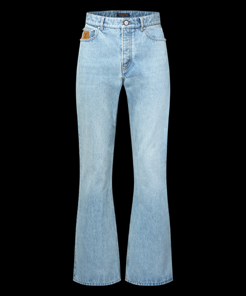 스케이트 핏 데님 팬츠