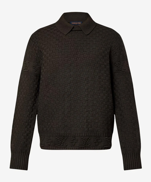 LV 다미에 울 블렌드 풀오버