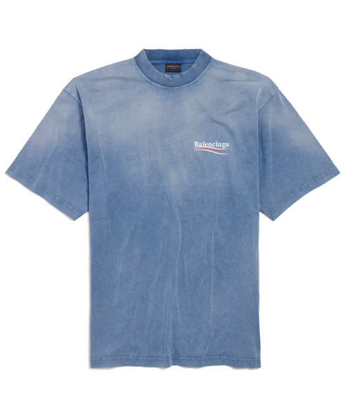 폴리티컬 캠페인 미디엄 핏 티셔츠