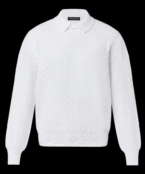 LV 다미에 울 블렌드 풀오버