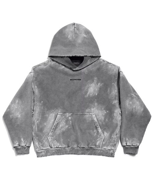 발렌시아가 백 미디엄 핏 후디