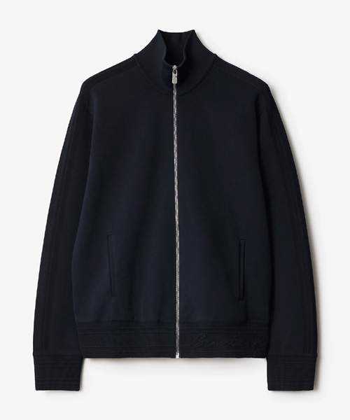 비스코스 블렌드 트랙 재킷