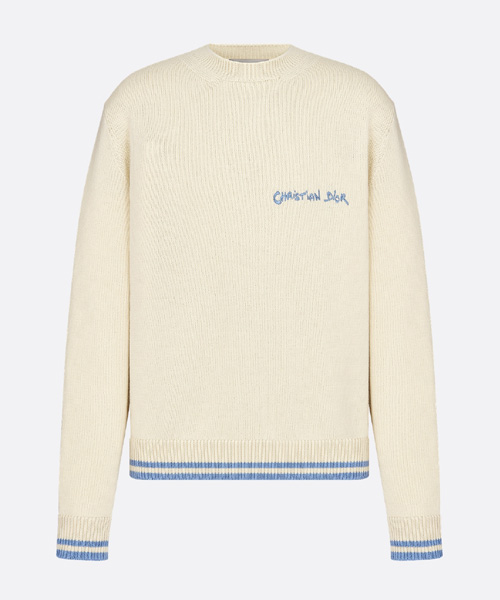 디올 태그 스웨터