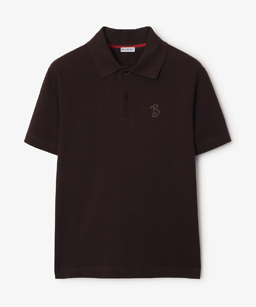 B 스네이크 코튼 폴로셔츠