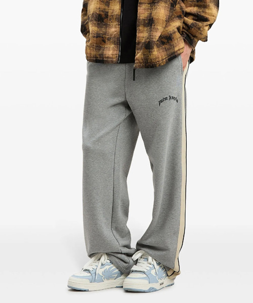 커브 로고 프린트 스웨트팬츠