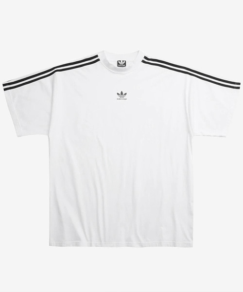 로고 프린트 코튼 티셔츠