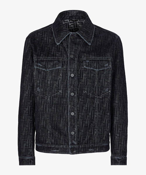 시그니처 로고 패턴 자켓