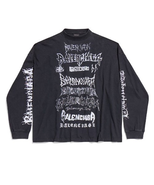 DIY 메탈 롱 슬리브 티셔츠