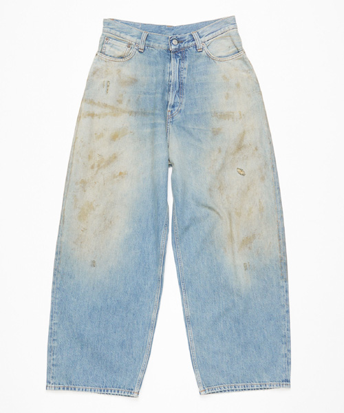 슈퍼 배기핏 데님 팬츠