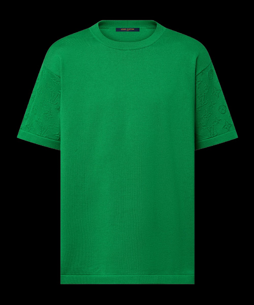 숏 슬리브 시그니처 크루넥