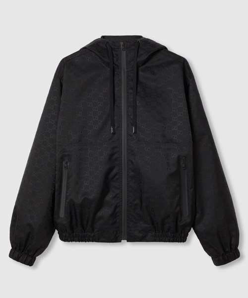 GG 나일론 자카드 경량 재킷
