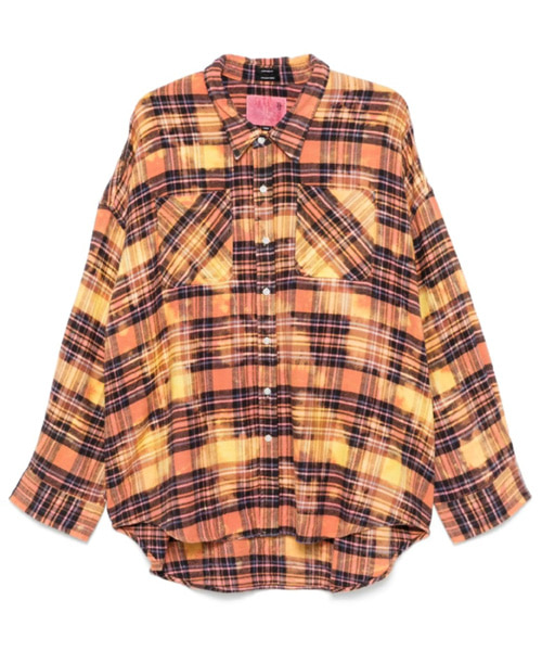 타탄 체크 셔츠