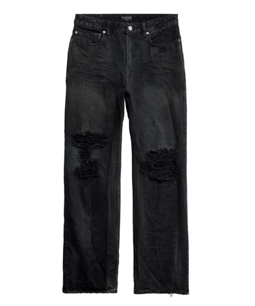 디스트레스 데님 팬츠