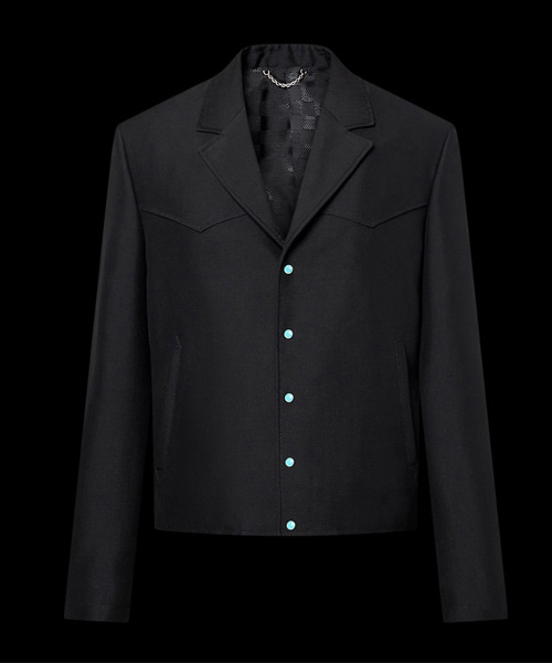 웨스턴 컷 울 재킷