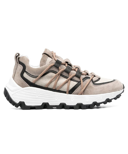 패널 디테일 스니커즈