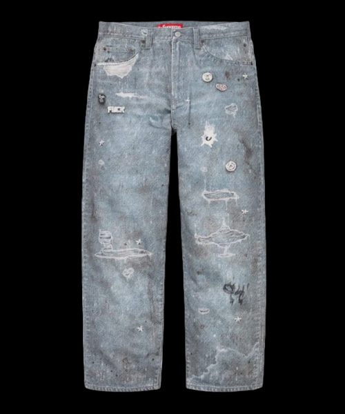 HJR 트롱프 뢰유 루즈 핏 진[리셀가-60만원대]