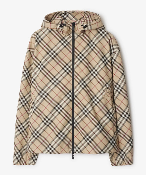 체크 트윌 재킷