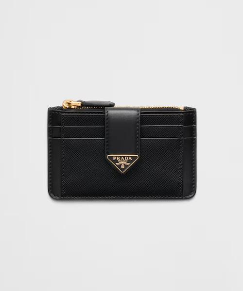 사피아노 및 가죽 카드 지갑